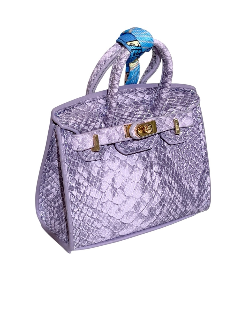 🆕 💜 Lavender Python-Embossed AirPods Case 💜 🆕 - Picture 2 of 7